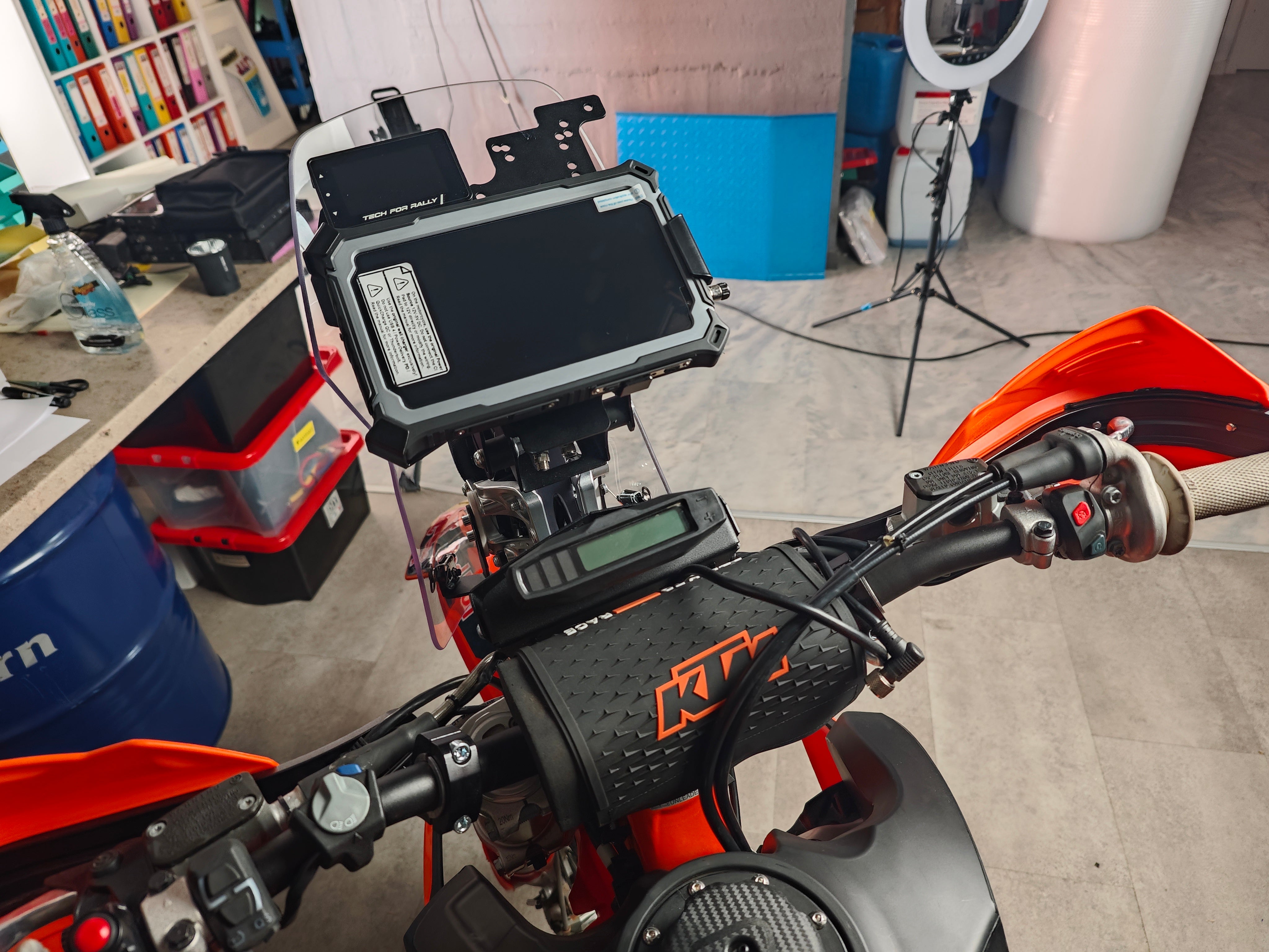 Digital Rally backplate for Superlight kit